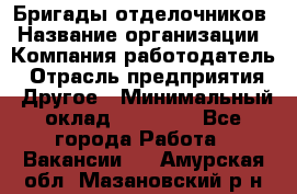 Бригады отделочников › Название организации ­ Компания-работодатель › Отрасль предприятия ­ Другое › Минимальный оклад ­ 15 000 - Все города Работа » Вакансии   . Амурская обл.,Мазановский р-н